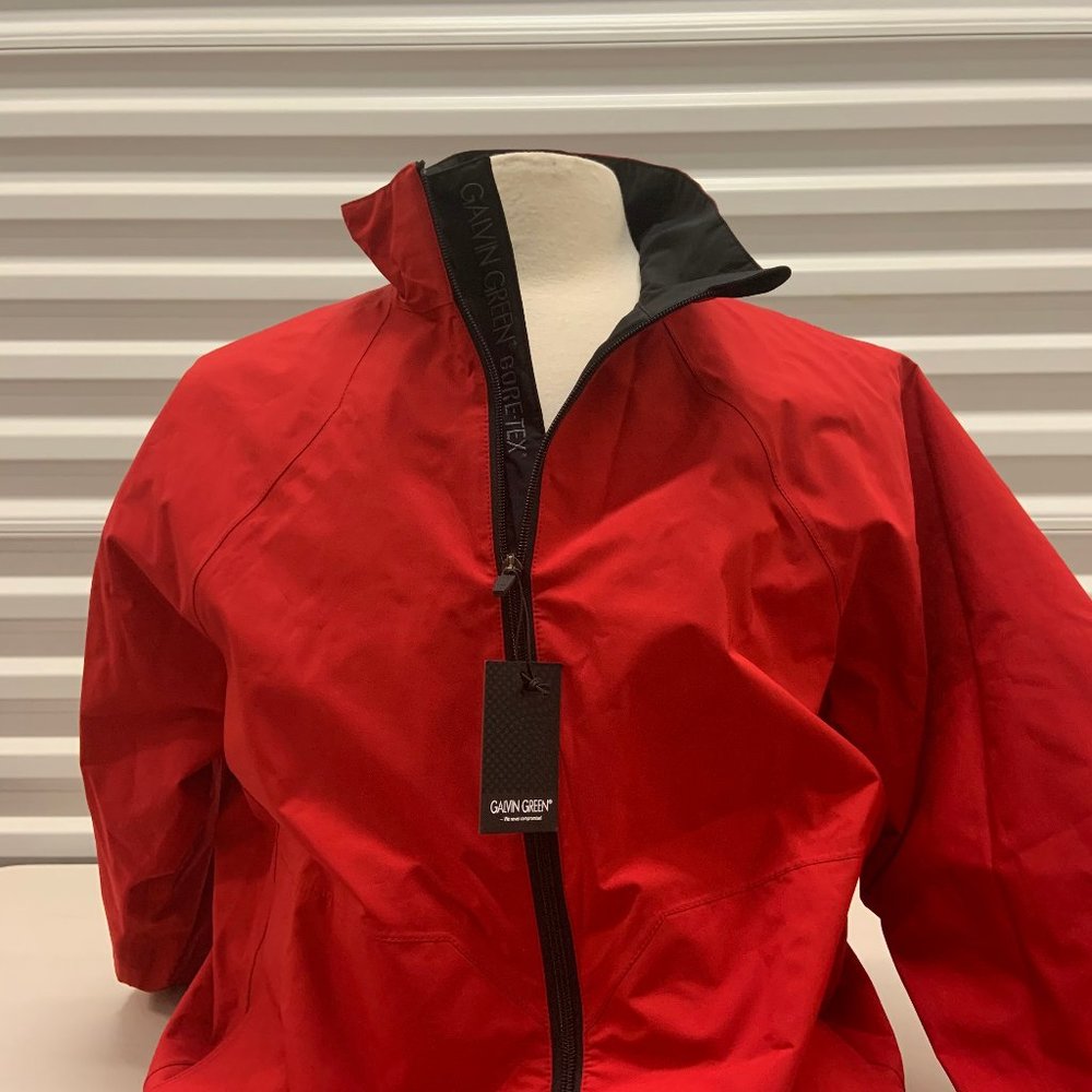 ELECTRIC RED GORETEX MENS PERFORMACE JACKET